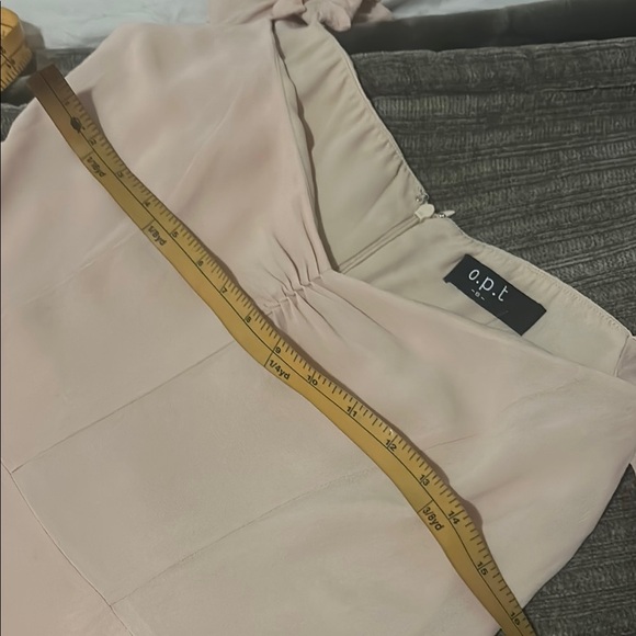 Pink Sweetheart Maxi Gown with Flutter Cap Sleeves - Picture 5 of 8